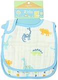 Angel Dear Muslin Bibs, Dinosaur by Angel Dear [並行輸入品]
