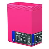 不動技研 収納ボックス TSUMU BOX(ツムボックス) Sサイズ ピンク F-2576