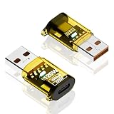 Poyiccot USB-C to USB-A変換アダプタUSB 3.2 Gen 2 USB C 変換アダプター、【2個セット】120W 高速充電 &10Gbps 急速データ転送対応Type A オス to Type Cメス変換コネクタOTG対応, MacBook/Galaxy用