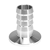 NW/KF25-20mm ホースバーブアダプター コネクタ 真空部品 304ステンレススチール