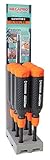 Megapro 151ELEV-CH/OR-PDM Display Alloy Steel Hex Elevator Multi Bit 15 in 1 Screwdriver, 6-Piece [並