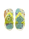 [ハワイアナス] havaianas ディズニー ベビー・ピクサー BABY PIXAR ビーチサンダル ブラジル製 国内正規品 (25/26(16.5cm), ホワイト 0001)