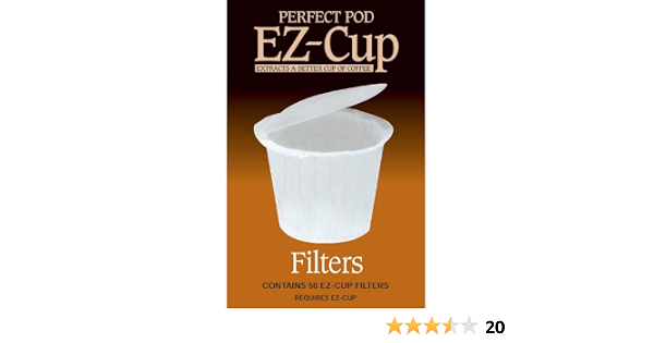 Amazon｜Keurig K-Cup EZ-カップ用フィルタ50個 