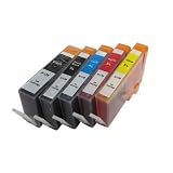【5色マルチパック・　ICチップ付　】 増量タイプ Hewlett Packard 互換 インク Photosmart C5380 C6380 D5460 Premium C310c C309G C310c FAX All-in-One C309a 等対応