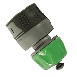 Silverline 1 2" Soft Grip Water Stop Hose Pipe Quick Connector Gardening