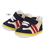 [ミキハウス] MIKIHOUSE 【ダブルＢ】 メッシュスニーカー風のベビープレシューズ (11-12.5cm) 60-9304-789 紺/12cm