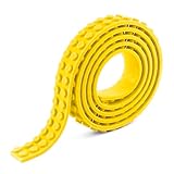 シリコン製 ブロックテープ クラシック 2ドット 92cm ブロックがくっつくテープ (グリーン・レッド・イェロー・ブルー（合計4本）)