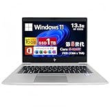 【整備済み品】エイチピー ノートパソコン EliteBook 830 G5/G6 13.3型フルHD/Win 11/MS Office 2019搭載/指紋リーダー/USB 3.0/USB-C/WEBカメラ/HP 830 G5/HP 830 G6 ノートPC (G6/Core i5-8265U/メモリ 16GB/SSD 1TB)