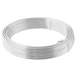 自然 アルミ（盆栽）針金 白 400g 3.0mm