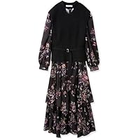 Amazon.co.jp: [スナイデル] ベストレイヤードニットワンピ SWNO235027  