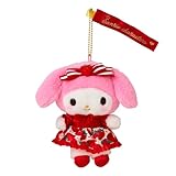 サンリオ(SANRIO) マスコットホルダー（いちご新聞50周年） マイメロディ ポリエステル・ナイロン・スチール 対象年齢6才以上 玩具 ストラップ 839001