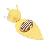 Newborn Baby Crochet Costume Photography Prop Outfit Snail [並行輸入品]