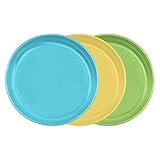 Green Sprouts Sprout Ware Plate - Aqua Assortment - 3 ct by green sprouts