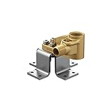 Moen TS50210 Weymouth Single Riser Floor Mount Tub Filler concrete Mounting System [並行輸入品]