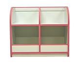 大川家具 岡製作所 おもちゃ箱 アンジュ 80cm幅 ピンク 179100