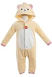 (リラックマ)Rilakkuma なりきり着ぐるみカバーオール【r15501】90ｃｍ コリラックマ（ベージュ）
