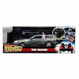 バック・トゥー・ザ・フューチャー パート1 ジャダトイズ メタルズ 1/24 スケール ダイキャストカー タイムマシン デロリアン 32911 Jada Toys - Hollywood Rides | Back to the Future Part I De Lorean Time Machine with lights [並行輸入品]