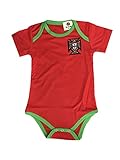 PortugalベビースーツホームNational Team Bodysuits 9 – 18ヶ月の幼児Onesizeレッド