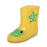 Kishiya　レインブーツ　女の子　動物柄　子ども用　雨靴　　キッズ用　可愛い　男女兼用　ながぐつ　ジュニア　水遊び　梅雨対抗　通園　レイングッズ 防水 防滑 滑りにくい アウトドア お出かけ 学校