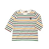 nミキハウスMIKIHOUS EDOUBLE.B ダブルＢ EverydayDouble_B長袖Tシャツ 120cm マルチ（87）