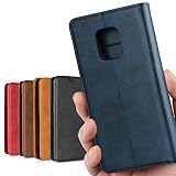 Arrows 5G ケース F-51A docomo Fujitsu 富士通 アローズ 5G ケース Arrows5G 手帳型 F-51A カバー arrows5gf51aケース f51a ケース 手帳型 アローズ5G スマホケース 手帳型 財布 適用 case 内蔵マグネット 携帯カバー カード入れ シンプル スタンド機能 落ち着いた色 レトロ ネイビー