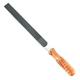 ツボサン 木柄付木工用やすり 平 200mm ME-1