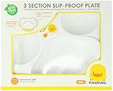 Piyo Piyo Slip Proof 3 Section Dining Plate by Piyo Piyo [並行輸入品]