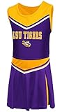 Girls幼児用LSU TigersパープルAerial Cheer Set パープル