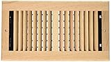 Decor Grates 6インチ× 12インチ木製壁登録 WL612W-U 1