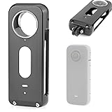 Taoricup Insta360 X3 対応 カメラケージ, アルミニウム合金 フルエンクロージャー 保護フレーム