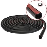 Kitoola 4m D 形車トラックモータードア中空ゴムシール天気ストリップ14x12mm