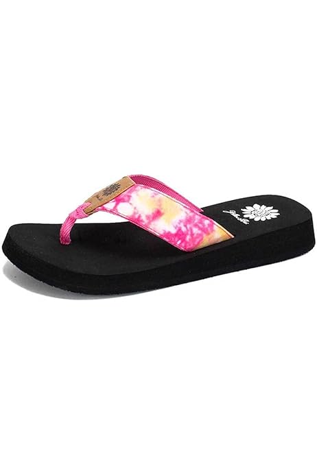 yellow box flip flops amazon
