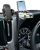 【アルファード30系/ヴェルファイア30系専用】oricarmes トヨタ アルファード 30系 / ヴェルファイア 30系 スマホホルダー 30アルファード 30ヴェルファイア スマホスタンド 車 縦横向き可 取付簡単 安定感 アルファード スマホホルダー (後期の10.5インチjblナビに適用なし)