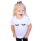 Karchi 子供連体服 女の子オールインワン　子供Tシャツ ガールズ服　 ベビー服　無地 半袖 女の子 新生児 春夏服 出産祝い　ホワイト 全2種デザイン (100, デザイン 2)