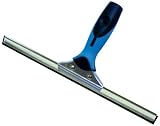 Moerman 21055 12 Pro Stainless Steel Window Squeegee With 2 Component Anti-Slip Comfort Grip Dura-Fl