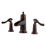Pfister LG49YP1U Ashfield 2-Handle 8" Widespread Bathroom Faucet in Rustic Bronze [並行輸入品]
