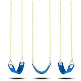 lantusi Heavy Duty Swing Seat – スイングセットアクセサリーSwing Seat交換、ストックマルチカラー(US), ブルー 987654326