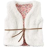 Carter's(カーターズ) フェイクファーベスト ホワイト アウターベスト 24ヶ月【並行輸入】