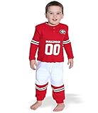 Georgia Bulldogs公式NCAA 12か月Footysuit by Glitterギア