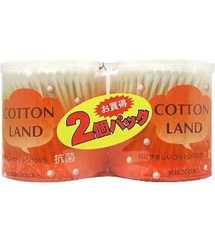 Amazon | VC14抗菌めんぼう 200本×2個パック | 山洋 | 綿棒
