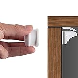 磁気赤ちゃん安全キャビネットロックwith 3 M Adhesive No Drilling Noツールまたはネジ必要なベビーProof子幼児用校正キットto make引き出しキャビネットとロッククロ