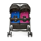 Joie Aire Twin Stroller - Pink/Blue by Joie
