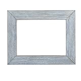 木製フレーム ウインドウ アンティーク風フレームＬ アンティークブルー 1台単位 ガーデンファニチャー