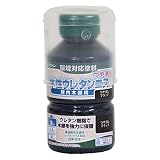 和信ペイント 水性ウレタンニス 屋内木部用 水性 130ml つや消しブラック