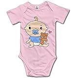 かわいい 子供 可愛い キュート おしゃぶり 赤ちゃん 子供服 カジュアル Pink Size 12 Months