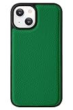MINTY iPhone14 ケース iPhone13 ケース 両機種対応 シンプル [2タイプのおしゃれカラー] ピュアグリーン