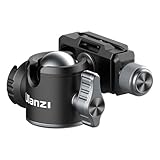 Ulanzi 2235 1/4ねじ付きクイックリリースプレート 1/4ネジ穴付きボールヘッド シングルコールドシューマウント