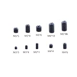 Ohaha 200pcs m3 / 4 / 5 / 6アレンヘッドソケット六角Grub Screwセット詰め合わせキット