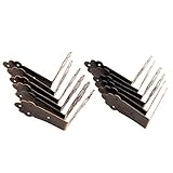 12個入りセット 装飾金具 アンティーク ボックスコーナープロテクター　装飾 家具 ジュエリーボックスのハードウェアメタルコーナー 110*26mm