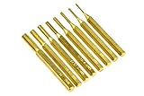 SE ST1032B 8-Piece Brass Pin Drive Punch Set in a Pouch [並行輸入品]
